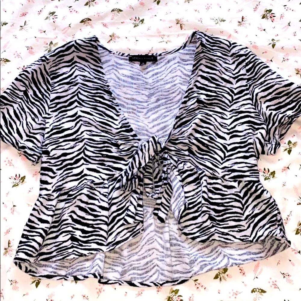 Kendal and Kylie Tie Top